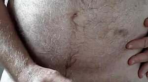 Happy Hairy Big Belly Me Masturbating Of Course
