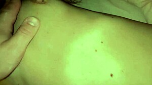 Very stylish teen 18+ asked the massager for close up videos of her pussy and big nipples