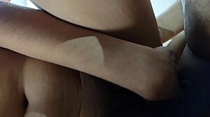 young mexican teen in dress sucks small cock of older man part 2