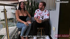 Colombian Milf Silvana Lee Fucks in Her Favorite Poses After Interview with Brian Evansx