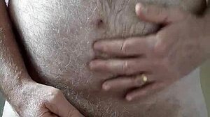 Happy Hairy Big Belly Me Masturbating Of Course