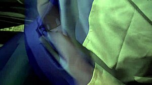 blonde gas station attendant gets caught FLASHING and FUCKING the manager on the public street in uniform