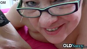 Oldnanny Mature Lesbian Lacey Starr with Huge Boobs and Horny Friend