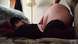 Couldn't Wait Fucking Big-Booty Grandma Neighbor on Living Room Floor