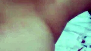 A couple enjoys morning homemade sex