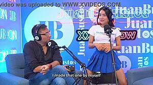 little kinky colombian mayraoficial cums on the sybian machine 😏 - juan bustos podcast