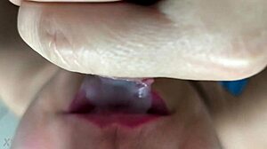 blowjob cum in mouth verification!