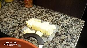 stepmom breakfast intimacy ~ kymber leigh - step family scene 2 of 3