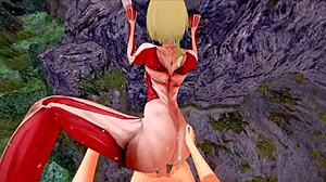 Pov sex with female titan on titan porn