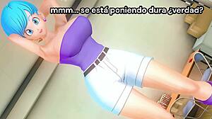 bulma gives you jerk-off instructions in this monster joi video