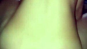 A couple enjoys morning homemade sex