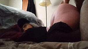Couldn't Wait Fucking Big-Booty Grandma Neighbor on Living Room Floor