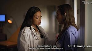 asian doctor exploits nurses crush in hospital