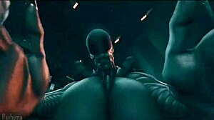 alien hmv compilation 1 with big tits and monster sex scenes