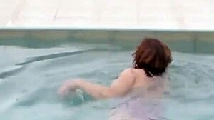 on the beach stepmom puts on a bikini shows off strips naked we masturbate