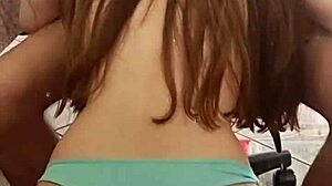 Look What This Naughty Young Girl Did To Her Boyfriend's Dick!