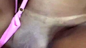 pretinha mika sits for the black guy