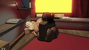 huge black cock splits pussy open in apartment