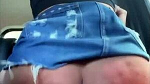 Morena Safada Fucks Magrelo In Car