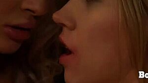 Does Sophie's submission with a vibrating strap-on make her obedient?