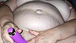 Milf Cums Hard from Vibrator Play!