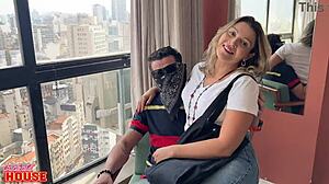 Married Milf Lives Out Fantasy With Strangers And Husband