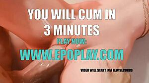 Milf RIDING BBC with her monster cock in a wild session