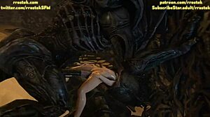 alien hmv compilation 1 with big tits and monster sex scenes