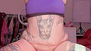 She rides huge toy with wild passion 😈