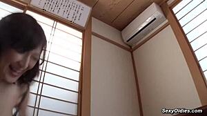 hairy asian milf gets face fucked