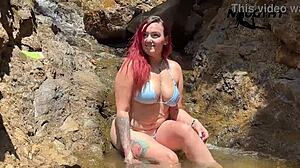 Hot Milf Enjoys Outdoor Relaxation Pt2