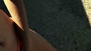 self bondage party at the summer pool party?