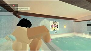 Intense Pool Sex With Subscriber Features Big Ass And Monster Cock!