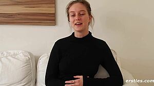 Luca Enjoys Close-Up Masturbation in Natural Sunlight to Orgasm