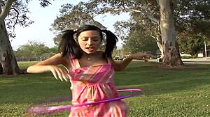 Your Step Daughter's Innocent Face Is Covered In Cum After Fucking