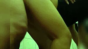 asian sex in bathroom with loud moaning pinay 😈