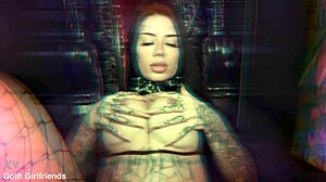 tattooed bombshell lacey jayne loves getting dicked down