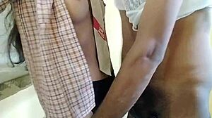 indian desi village student passionately fucks his school girlfriend 18