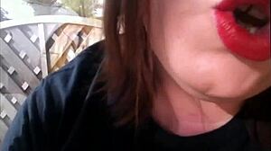 Sexual bbw Tina Snua smokes a cork cigarette with drifts, snap inhales, double pumping, and nose exhales