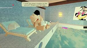 Intense Pool Sex With Subscriber Features Big Ass And Monster Cock!