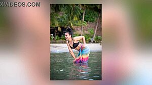 temptation of tropical nights a photoshoot seduction with big cock