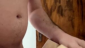 Alone At Home, I Decided To Play With My Little Doll And Piercing