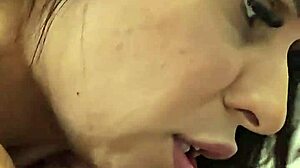 Kalena Mitrak fulfills follower request in bedroom threesome with dirty talk