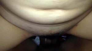 asian amateur teen receives creampie in homemade session