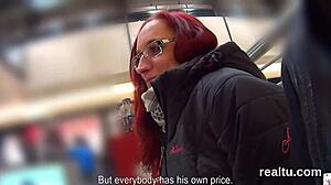 Gorgeous Czech Kitten Gets Teased in Mall and Pounded POV