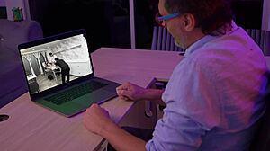 Juan Bustos Voyeur 01: Karolin Gomezxx and Millan Rodriguez Behind the Porn Scenes