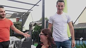 Gwen Saffirme Gets Bent Over In Intense Double Vaginal Action With Curvy Brunette!