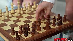 Mylfex - Chess Master Licking A Mom & Her Step-Daughter Pussies