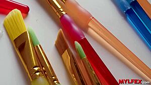 i'm mommy cheering my artist babe