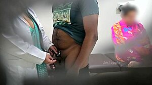 Indian Doctor Fucks Patient in Hospital While Nurse Watches